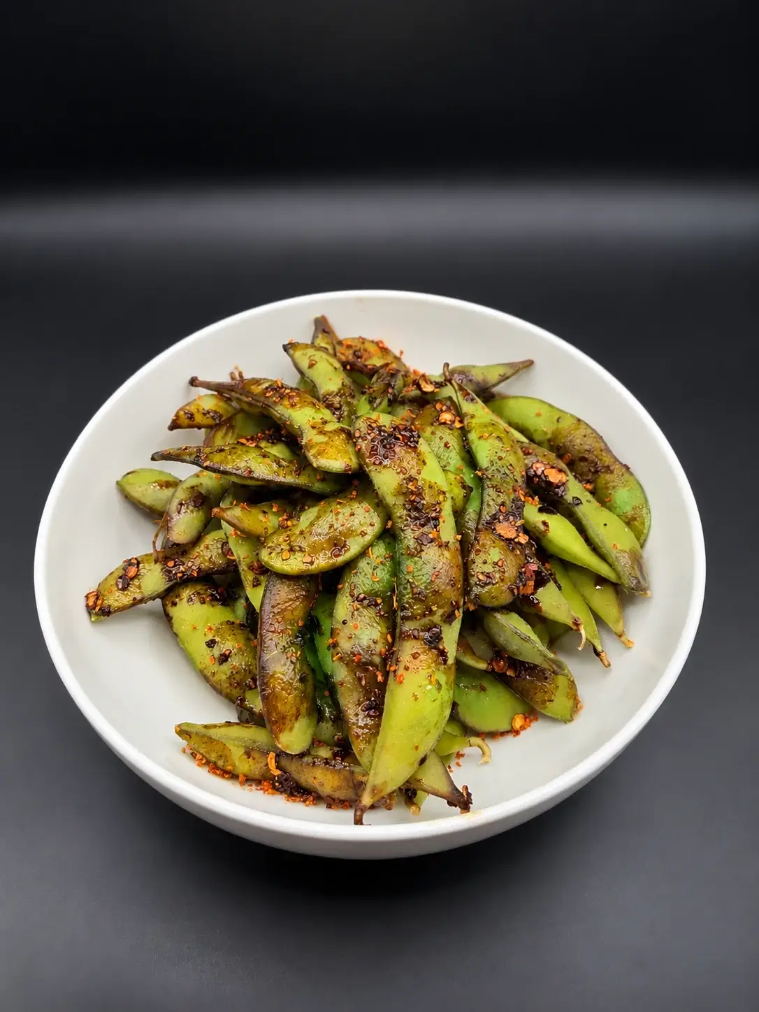 Chili Edamame at El Saguaro