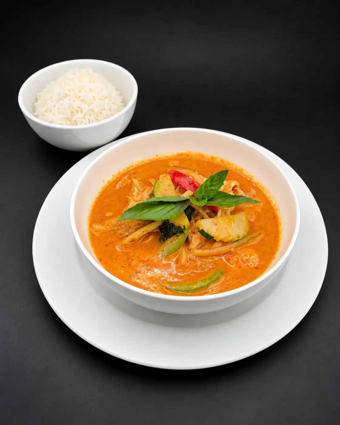 Red Curry at El Saguaro